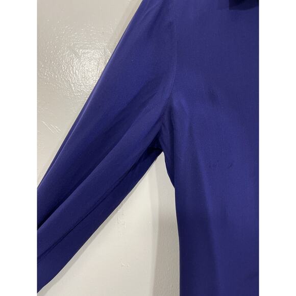 Diane Von Furstenberg Silk Lorelei Two Minimalist Quiet Luxe Sophisticated Top M - Picture 10 of 16